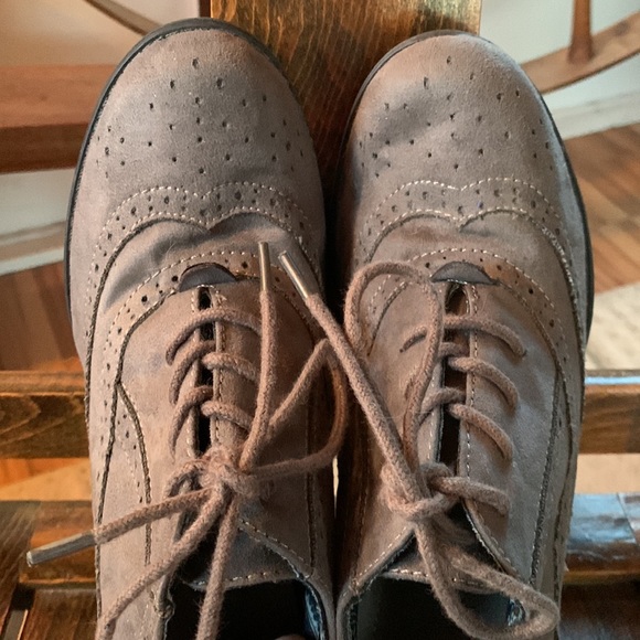 Fioni Faux Suede Booties - Picture 4 of 5